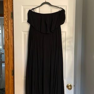 Strapless Maxi Dress